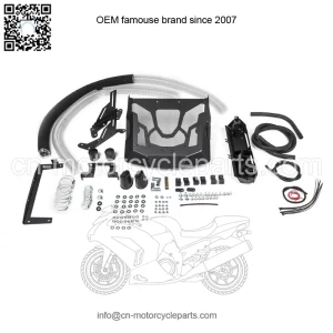 Relocator radiator with snorkel Cfmoto cforce 625 2020-2023 2444.8114.1