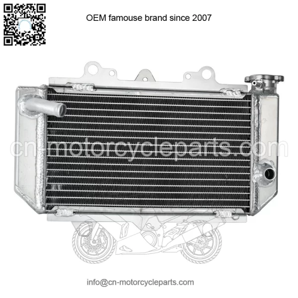 2 Row Radiator For 2004 2005 2006 2007 2008 Yamaha YFZ450 YFZ 450 Oversized - Image 2