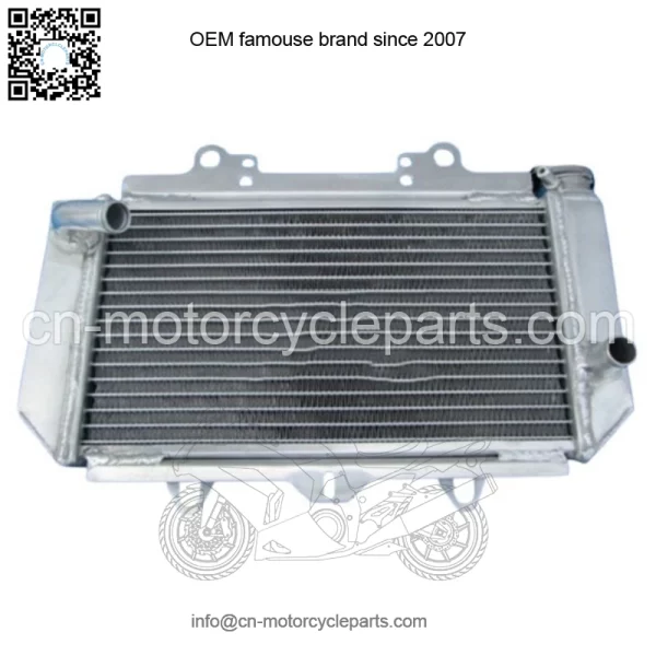 Aluminum radiator for ATV YAMAHA YFZ450 YFZ 450 2004-2008 2005 2006 07 oversize