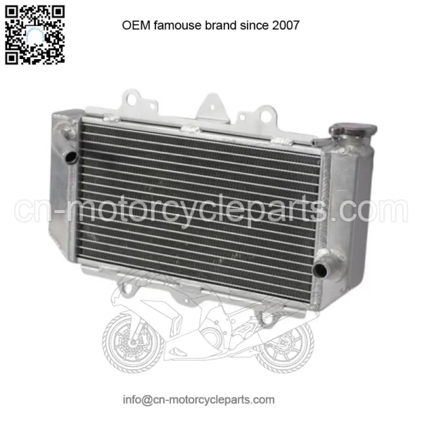 NEW Oversized Aluminum Radiator for Yamaha YFZ450 2004-2009 05 06 07 08 2012-13 - Image 3