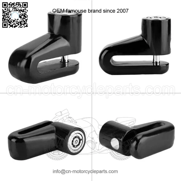 Anti Theft Disc Brake Rotor Wheel Lock For Scooter Bike Bicycle Motorcycle NEW - Image 3