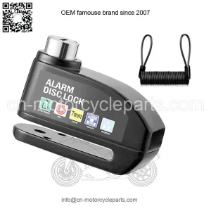 For Motorcycle Scooter Bicycle Anti-theft Brake Disc Lock Wheel Alarm Security