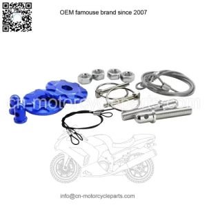Hood lock upgraded version#blue