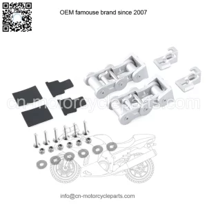 07-17 Wrangler JK hood lock#silver