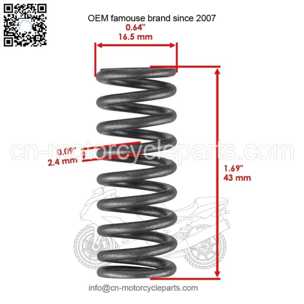 Clutch Springs For Yamaha XS500 1975-1978 / XS650S Special 1978-83 / XS750 77-79 - Image 2