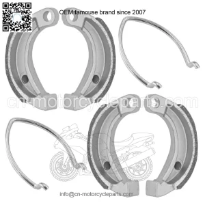 Front Brake Shoes For Yamaha Raptor 90 YFM90 16-2023 / Grizzly 90 YFM90 2019-25