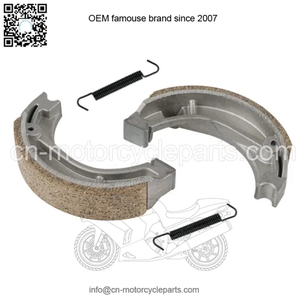 Pair Front Rear Brake Shoes Pads for Honda CB125S 1979-1982 XR200R 1981-2000 (For: Honda CT110) - Image 3
