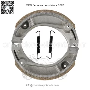 Motorcycle Front Rear Brake Shoes Pads Set for Honda XR200R 1981-2000 CT70 74-76 (For: Honda CT110)