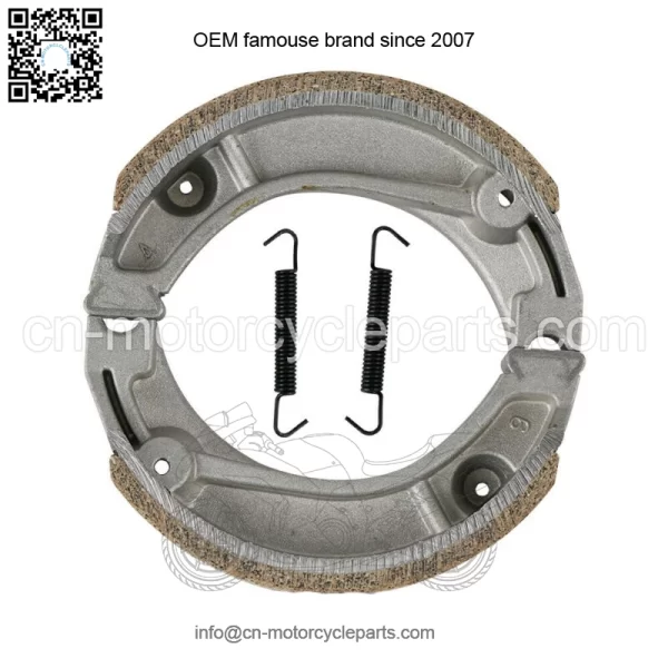 Front Rear Brake Shoes Pads for Honda CB125S CR125M CR80R CT70 CT90 ST90 XL100 (For: Honda CT110)
