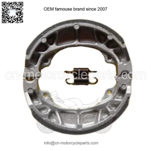FRONT BRAKE SHOES+Springs fit HONDA CT 90 110 Trail, 1976-79 CT90, 1980-88 CT110 (For: Honda CT110)