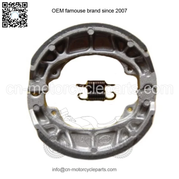 FRONT BRAKE SHOES+Springs fit HONDA CT 90 110 Trail, 1976-79 CT90, 1980-88 CT110 (For: Honda CT110)