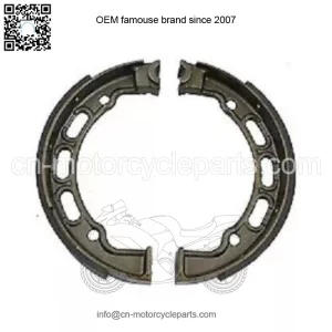 Replica Mechanical Rear Brake Shoe Set fits Harley Davidson 23-1750