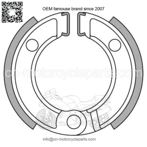 Front Brake Shoes for Honda QR50 1983-1998