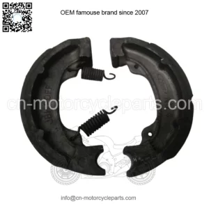 1983 HONDA QR50 QR 50 REAR WHEEL BRAKE PADS SHOES WITH SPRINGS