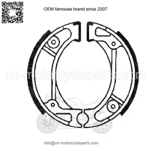 MCS825 Brake Shoes inc Springs Fits Honda QR 50