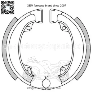 Rear Brake Pads GF.1198 Honda OR 50 / PX 50 / QR 50 ED