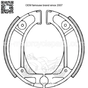 BRAKE GANASCE FOR HONDA QR 50 1997-1997