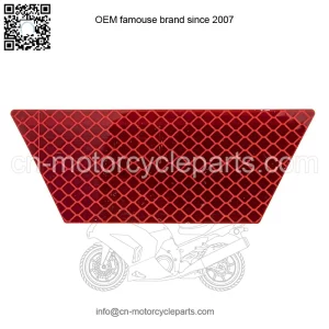 Polaris Ranger Reflector Decal, Red,  OEM Part 7179088, Qty 1