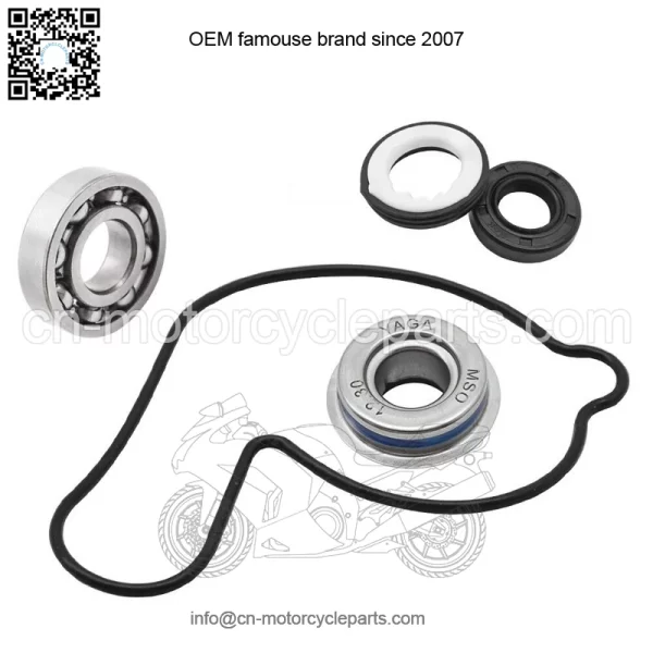 Water Pump Seal Bearing Repair Kit For Honda TRX450R TRX 450R 2004 2005 - 2009 - Image 2
