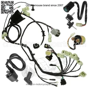 Wiring Harness Switch Key Coil Starter Relay for Honda TRX450ER 2006-09 2012-14