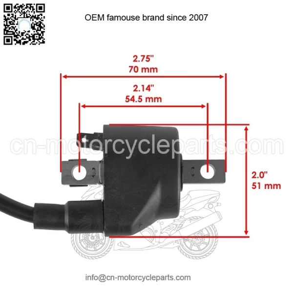 Wiring Harness Switch Key Coil Starter Relay for Honda TRX450ER 2006-09 2012-14 - Image 3
