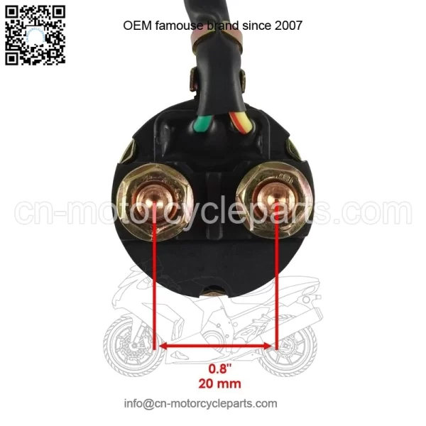 Wiring Harness Switch Key Coil Starter Relay for Honda TRX450ER 2006-09 2012-14 - Image 5