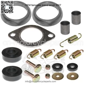 Polaris Scrambler 500 4X4 2005-2012 Exhaust Muffler Kit