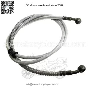 62 inch FRONT OR REAR HYDRAULIC BRAKE LINE HOSE GO CART TRIKKE DIRT PIT BIKE ATV