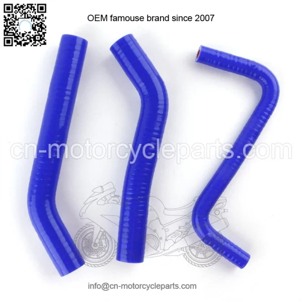 For 2006-2018 Honda TRX450R TRX450ER White Silicone Coolant Radiator Hose Kit - Image 5
