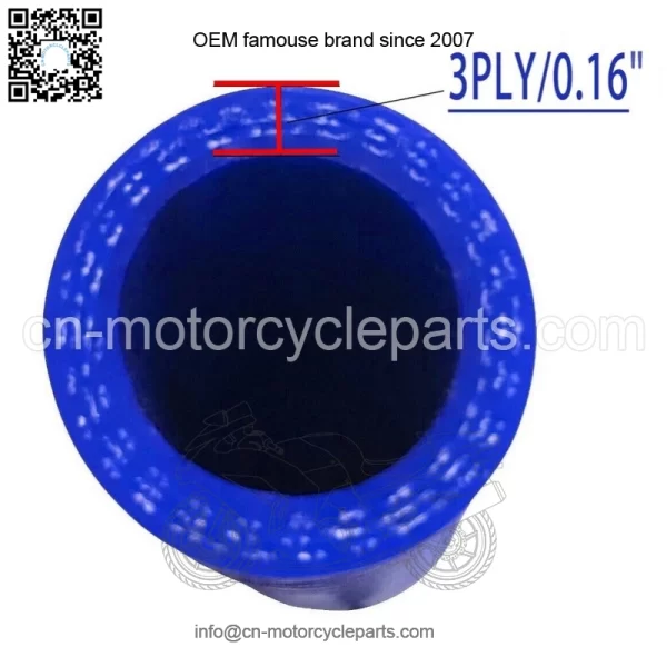 Blue Silicone Coolant Hose fit Honda TRX450R TRX450ER 2004 2005 2006-2018 2014 - Image 2