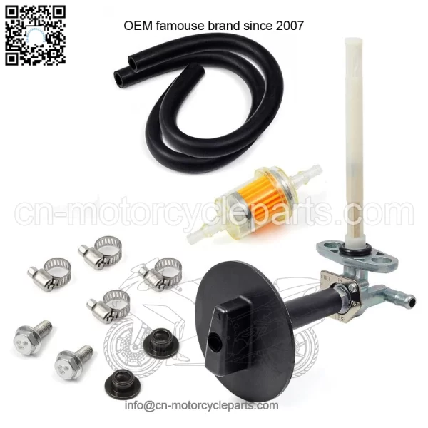 Fuel Valve Petcock & Lever Screw For Honda Foreman 450 TRX450 1998-2004