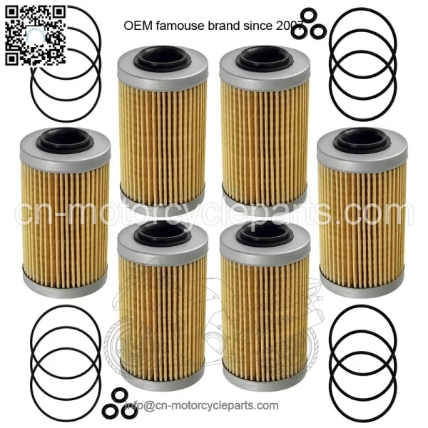 Oil Filter w/ O-Rings For Sea-Doo GTI SE 130 / GTI SE 155 08-15 / GTX 155 08-17