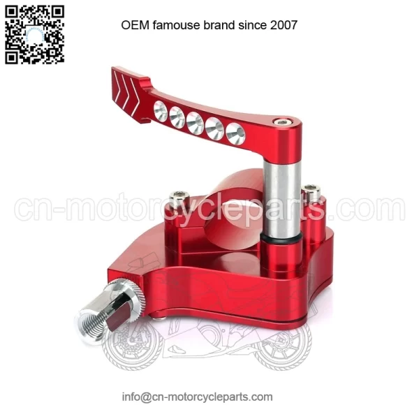 Thumb Throttle Assembly For Honda TRX 450R 450ER 300EX 400EX LT-R450 Billet Red - Image 3