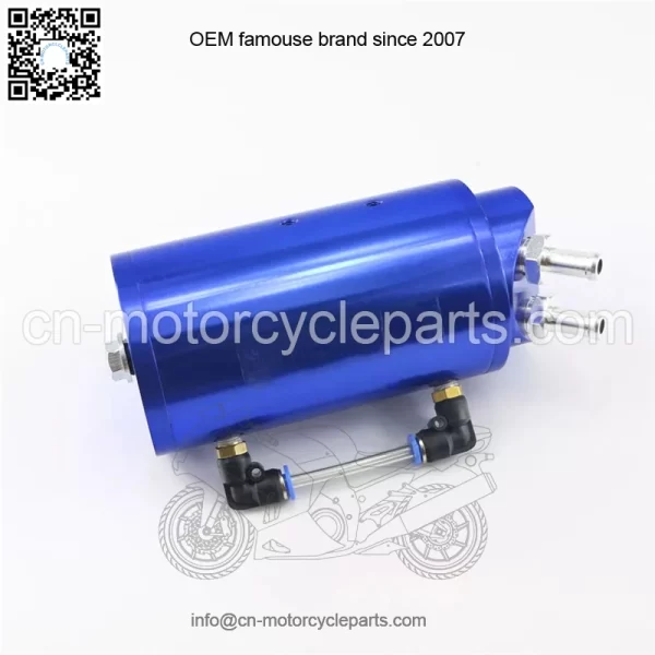 05001 Engine Oil Breathing Pot # Blue - Image 4