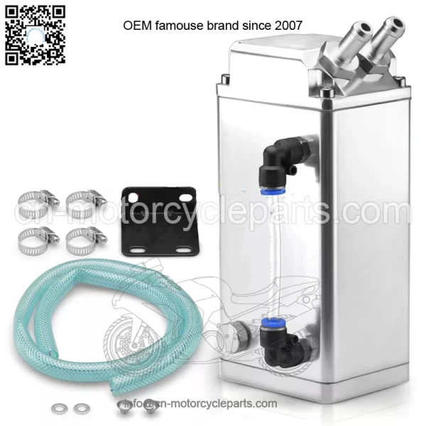05003 Engine Oil Breathing Pot # Silver