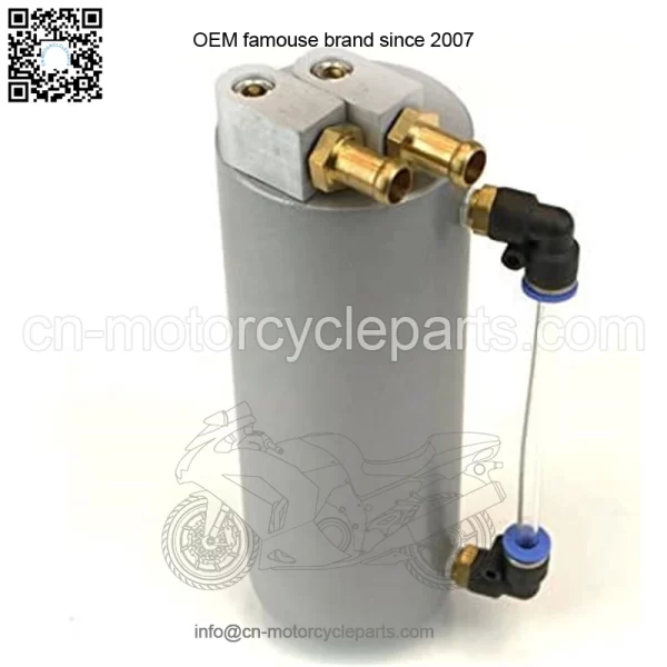 05005 Engine Oil Breathing Pot # Silver - Image 3