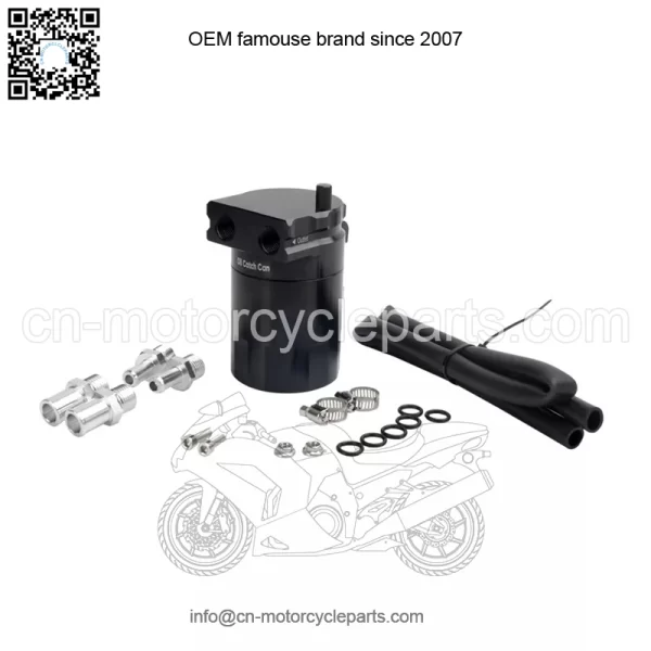 05007 Engine Oil Breathing Pot # Black - Image 2