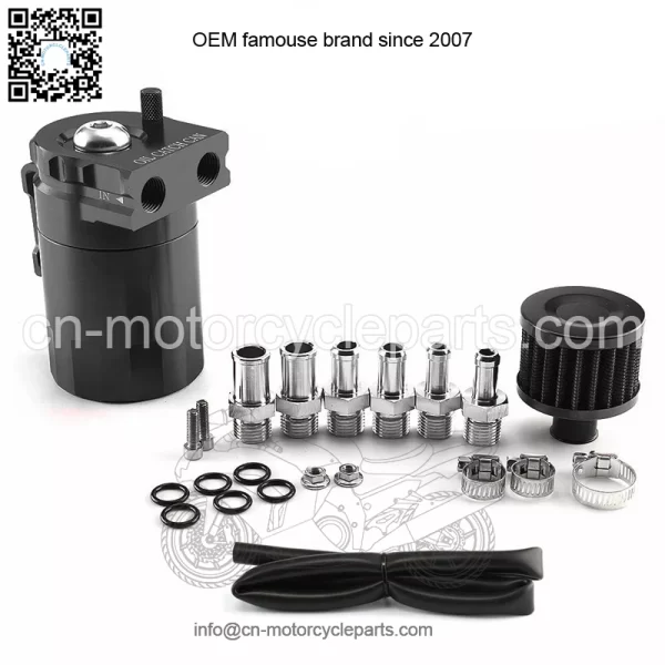 05008 Engine Oil Breathing Pot # Black