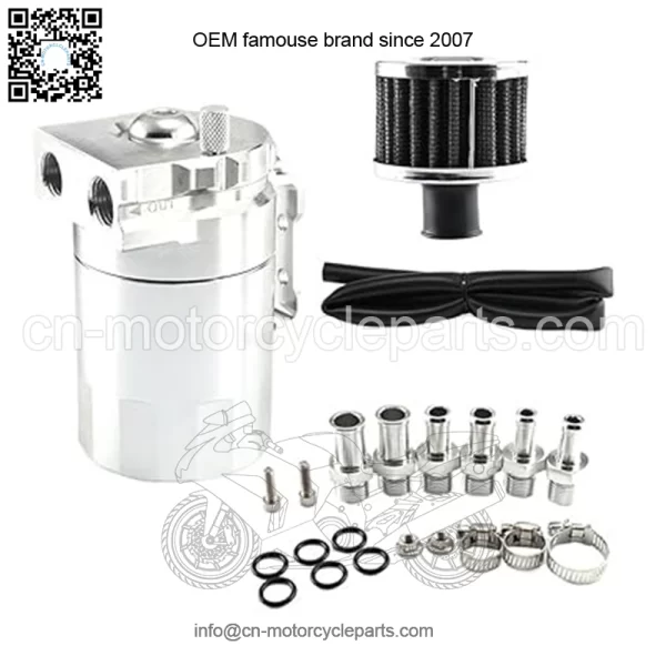 05008 Oil Breather #Silver