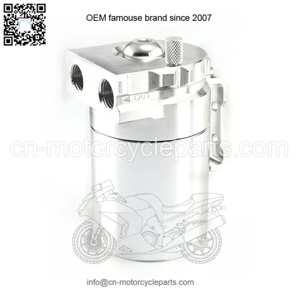 05008 Oil Breather #Silver - Image 2