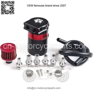 05010 Engine Oil Breather with Air Filter # Red