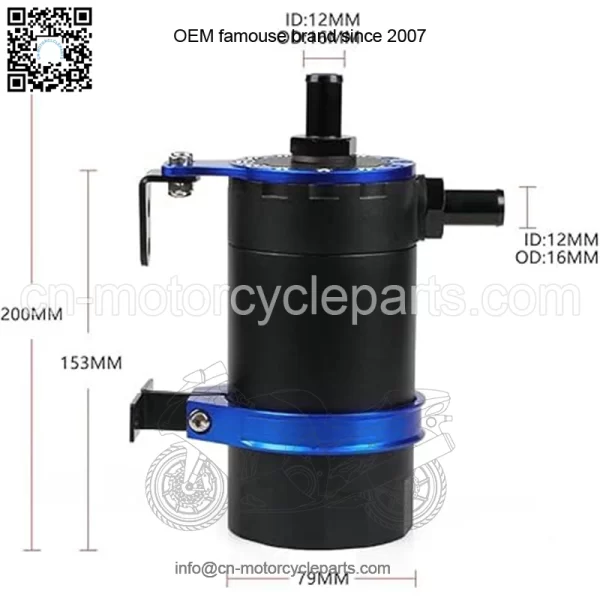 05017 Engine Oil Breather # Blue - Image 2