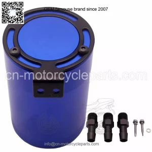 05018 Oil Breather Pot # Blue