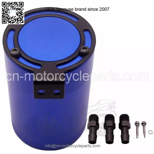 05018 Oil Breather Pot # Blue