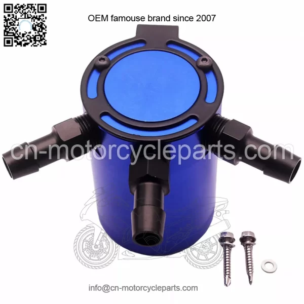 05018 Oil Breather Pot # Blue - Image 2