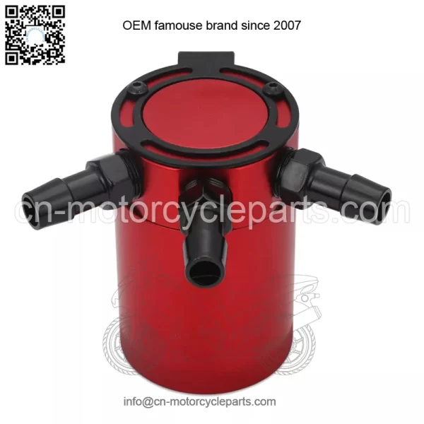 05019 Oil Breather Pot # Red - Image 2