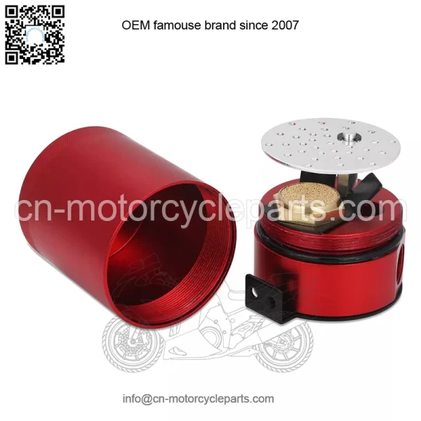 05019 Oil Breather Pot # Red - Image 4