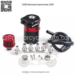 05026 Oil Breather Pot # Red