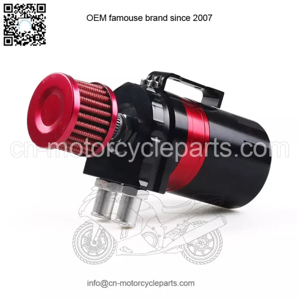 05026 Oil Breather Pot # Red - Image 2