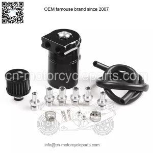 05026 Oil Breather Pot # Black